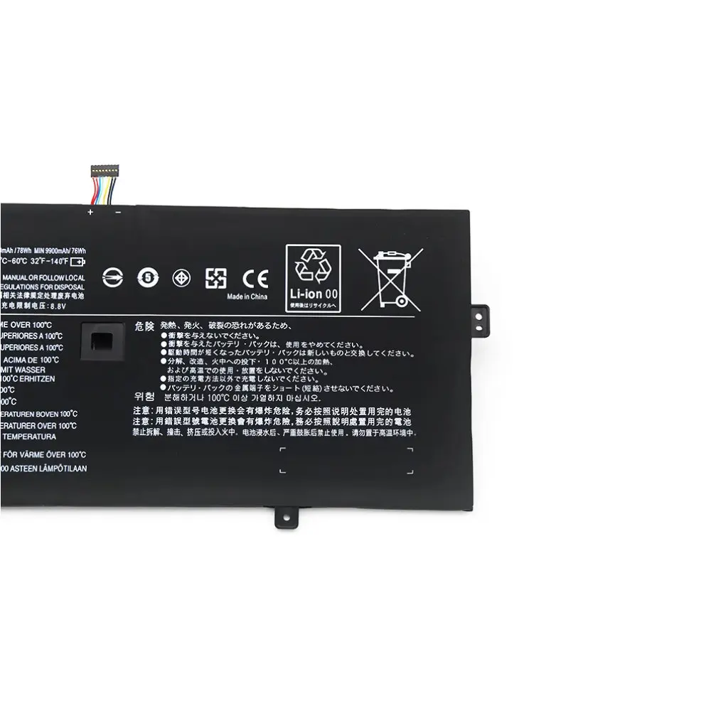 คุณภาพสูง 78Wh L15M4P23 L15M4P21 L15C4P22 แบตเตอรี่แล็ปท็อปสําหรับLenovoโยคะ 910-13IKBโยคะ 910 13 80VFโยคะ 5 Pro(512G) L15C4P21