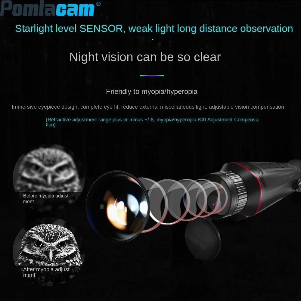 Imagem -06 - Handheld Night Vision Goggles Nv4000 Monocular Dispositivo Digital Infravermelho hd ao ar Livre Novo Produto