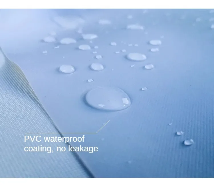 300D crittografa il tessuto impermeabile Oxford Plain By The Meter per borse tende panno per cucire fai da te rivestimento in PVC spessore liscio