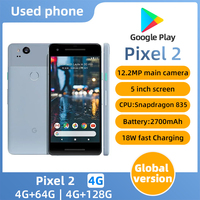 Google Pixel 2 4G bands 4GB RAM 64GB/128GB ROM 2700mAh 12MP NFC Smartphone Cell Phone Original Unlocked 99% New