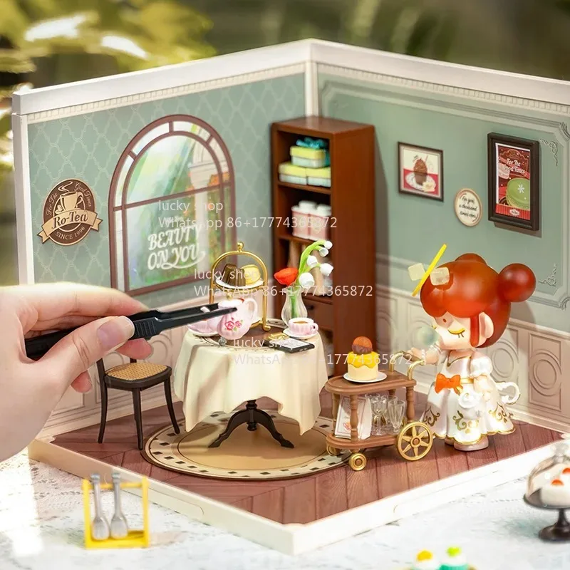 

Hamburger, Afternoon Tea, Bar Miniature Scene Shop Series - Artworks Full of Story, Healing Experience and Scene Aesthetics