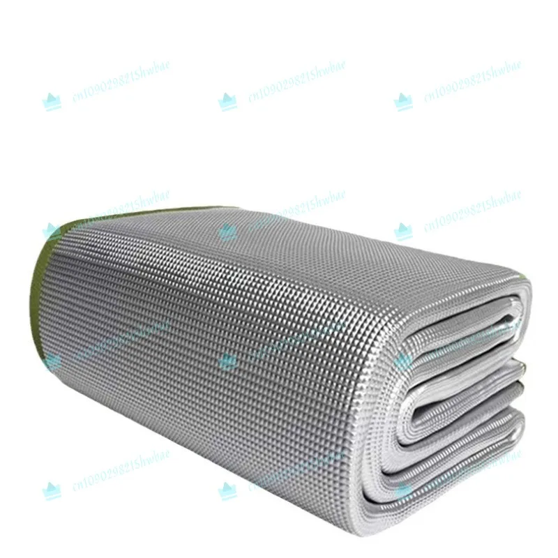 

Thick Waterproof Camping Mat Outdoor Picnic Blanket Foldable Double Side Aluminum Foam Pad For Tent Floor