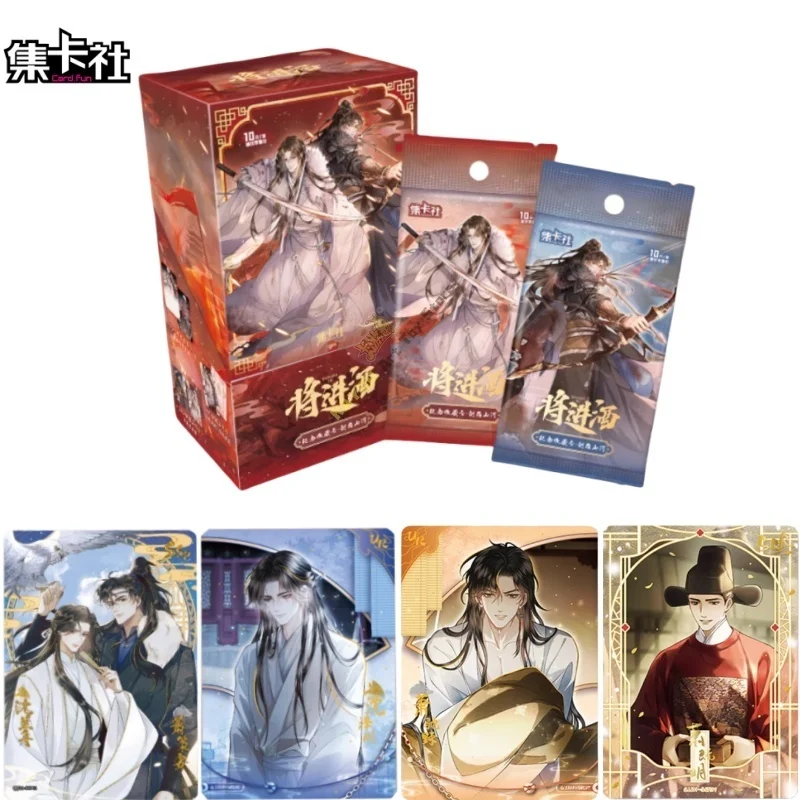 

Official Genuine Invitation To Wine Collection Card Novel Theme Series Games Collection Periphery Children's Toys Holiday Gifts