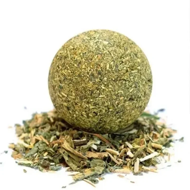 5/10/20 Stück natürliche Katzenminze-Bälle, Kätzchen-Katzen-Nip-Ball, Licker-Spielzeug für Katzen aller Rassen, Lecken Sie Ball-Spielzeug, das Haustierkatzen faszinieren – Detail 15