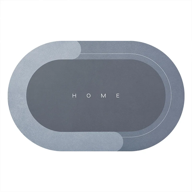 Must-Have! Morandi Colored Diatom Mud Mat with Minimalist Design. 6