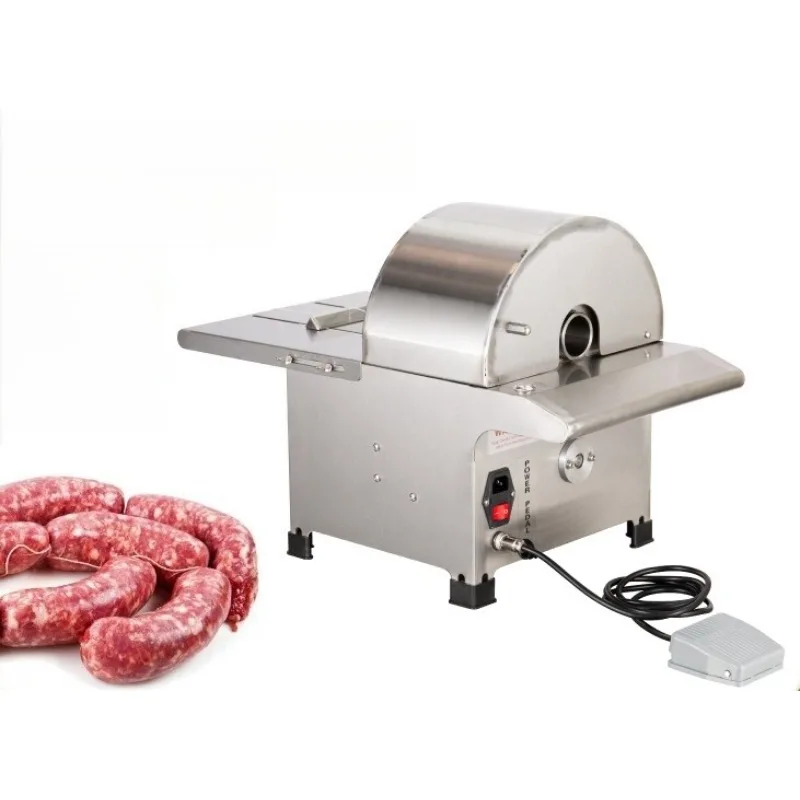 

Commercial Electric Sausage Tying Machine Stainless Steel Mini Sausage Tying Machine Food Supporting Equipment