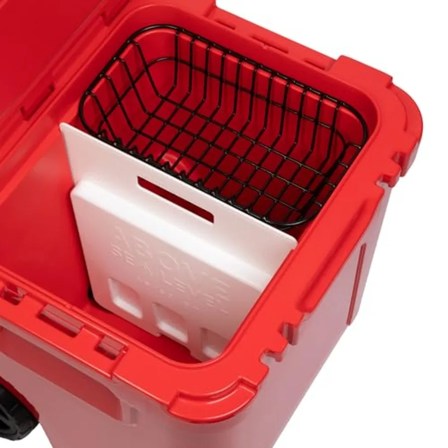 

Ice Pack Divider and Wire Basket for YETI Roadie 48 and Roadie 60