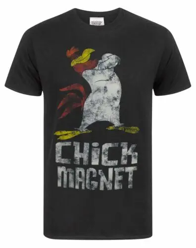 Looney Tunes Black Short Sleeved T-Shirt (Mens)