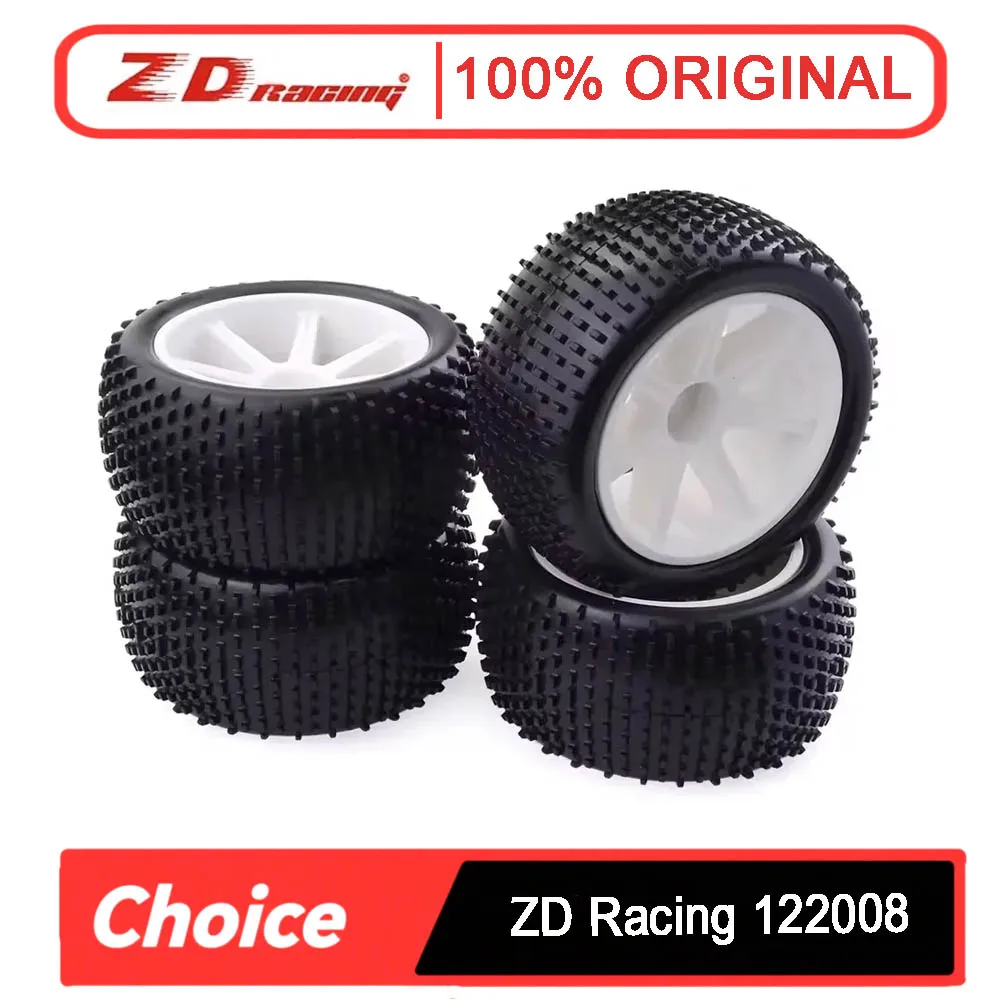 

ZD Racing 1/10 RC Monster Truck Комплект колес и шин (шестигранник 12 мм) — подходит для LRP, высококачественные детали для обновления