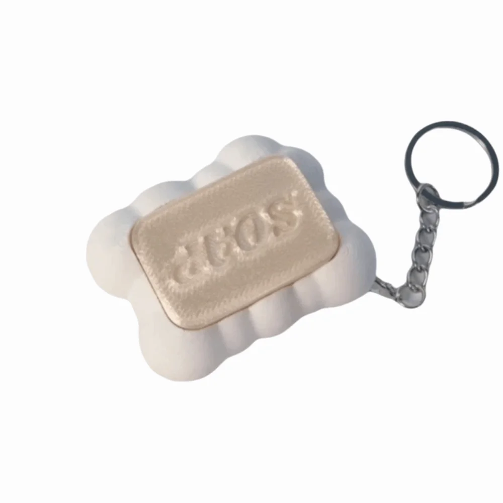 Press-Type Calming Keychain Keys Soap Stress Relief Anti-stress Pendant Bag Charms Mechanical Keyboard Clicker Key Chain
