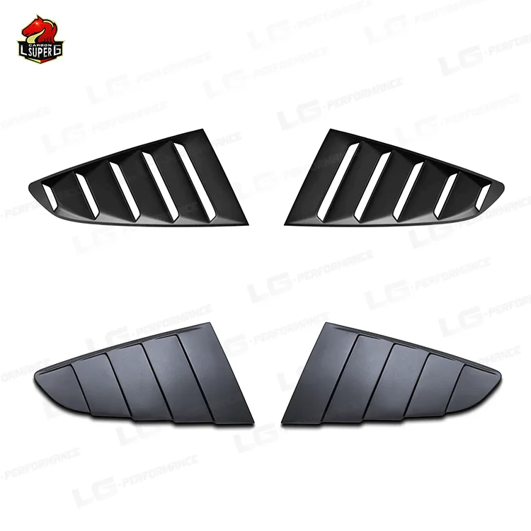 

Hot Sale Side Window Cover Vent Exterior Accessories Rear Window Louvers for Mustang 2015-2017 with Factory Price