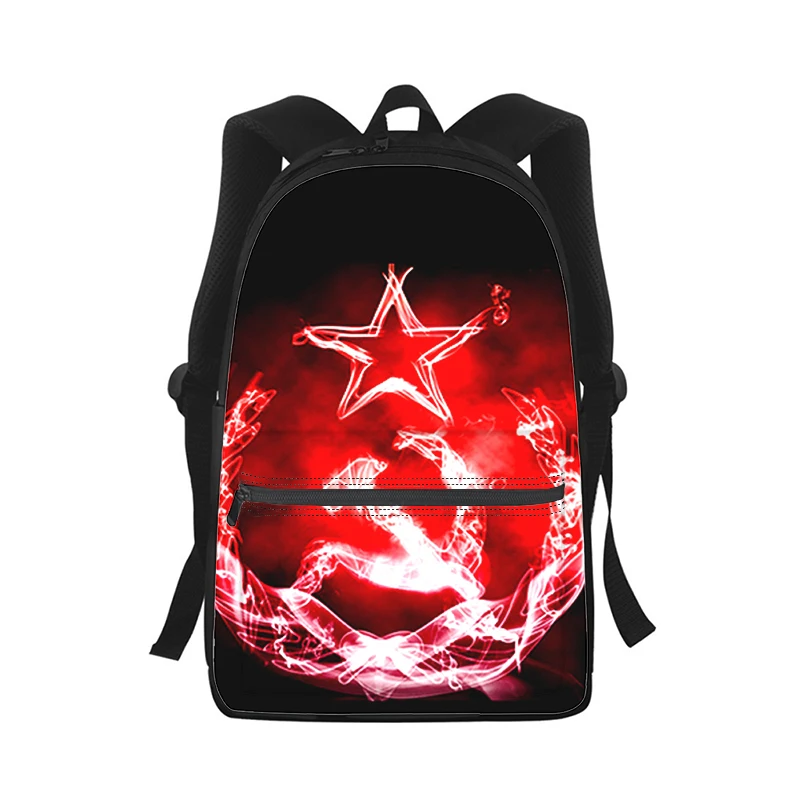 Mochila Laptop Impressão 3D para Homens e Mulheres, Bolsa Escolar dos Estudantes, Bolsa de Ombro de Viagem, União Soviética, Moda, Bandeira, Mulheres