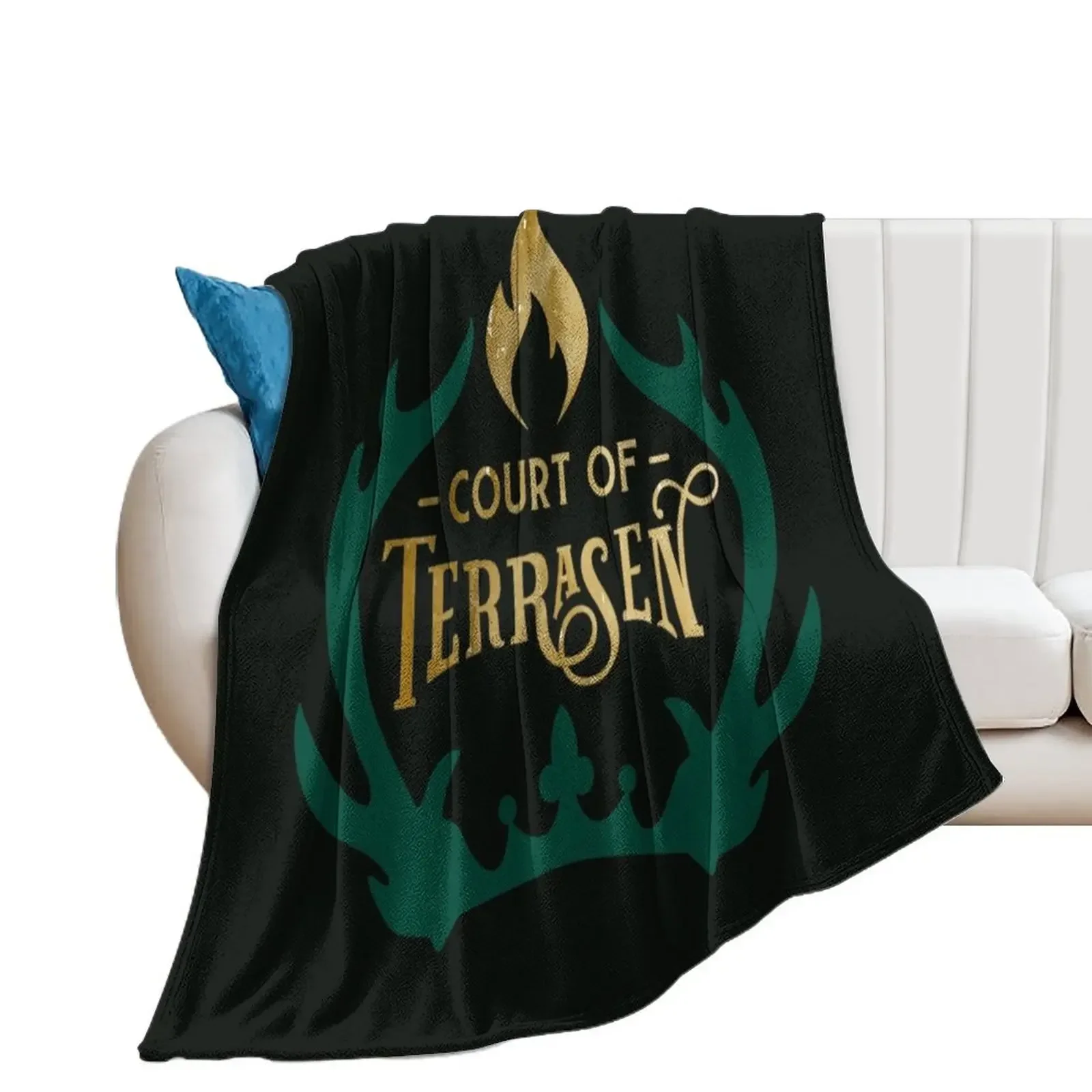 Court of Terrasen - Throne of Glass Throw Blanket Thins Hairys Blankets