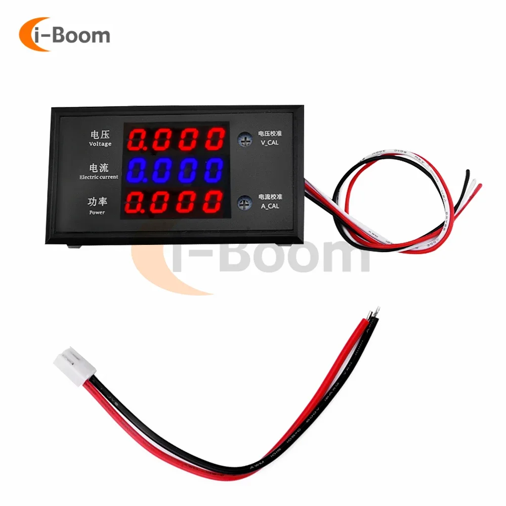 DC 0-500V 10A 5000W High Precision Voltmeter Ammeter Wattmeter Digital Display Voltage Current Meter Power Tester Detector