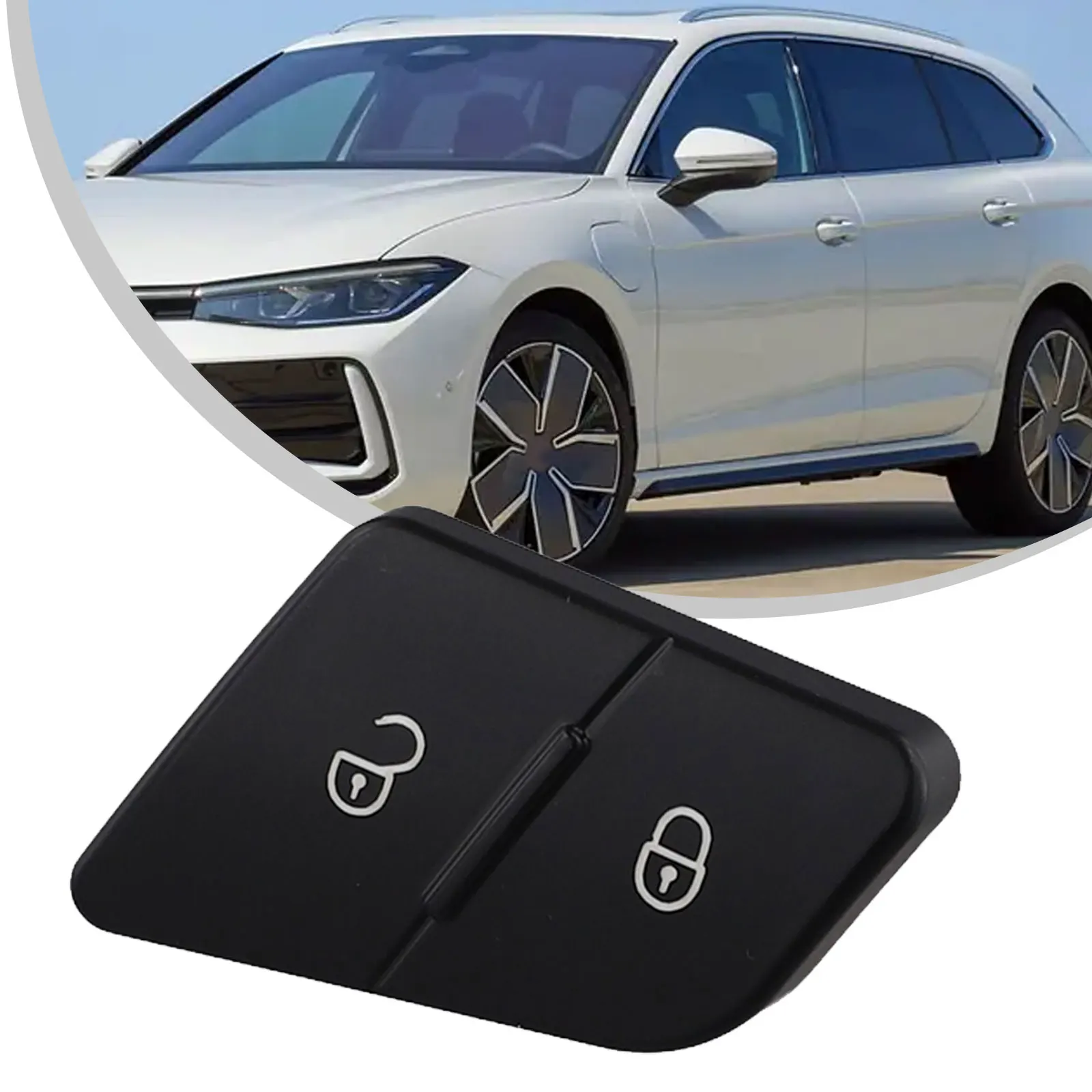 Новейшая распродажа, автомобильный замок двери со стороны водителя/переключатель разблокировки для Passat B6 2006-2010 3C0962125B, прямая замена автомобильных аксессуаров