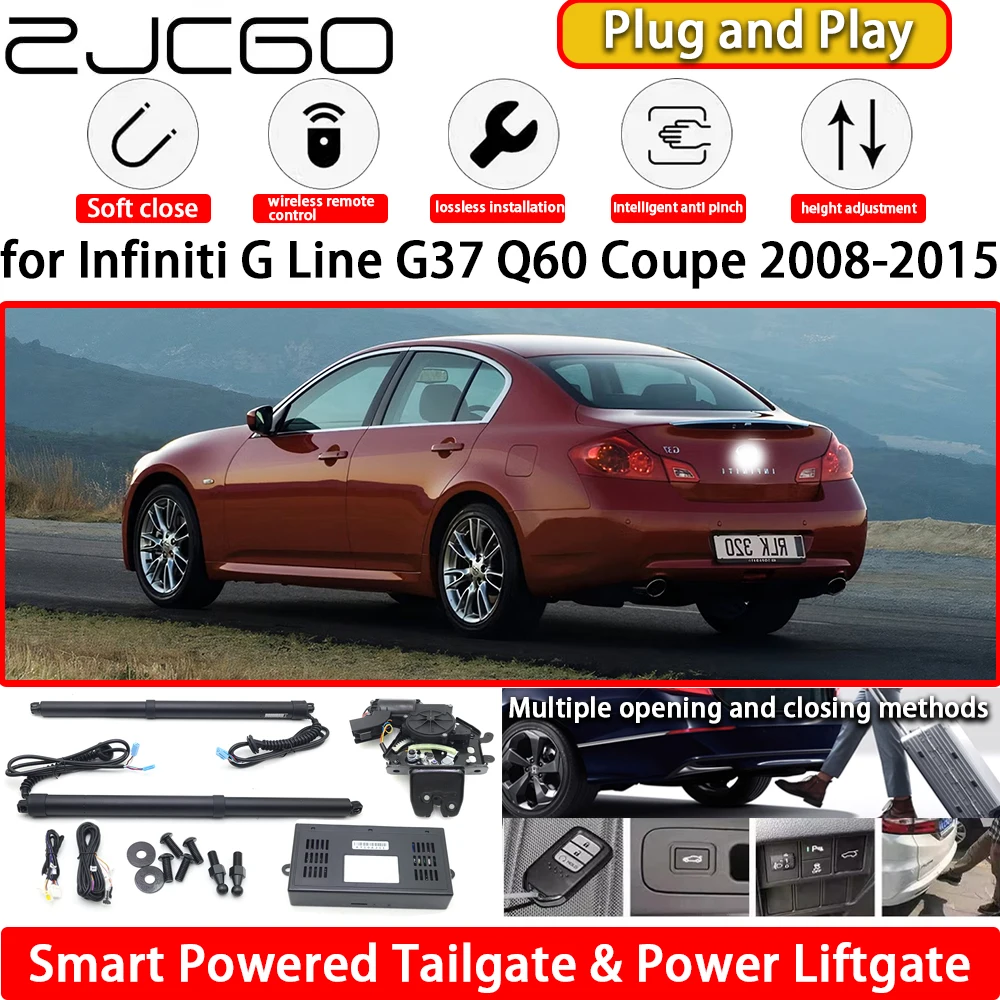 

for Infiniti G Line G37 Q60 Coupe 2008-2015 OEM Automatic Electric Powered Tailgate Power Liftgate Tail Gate Lift Kit System