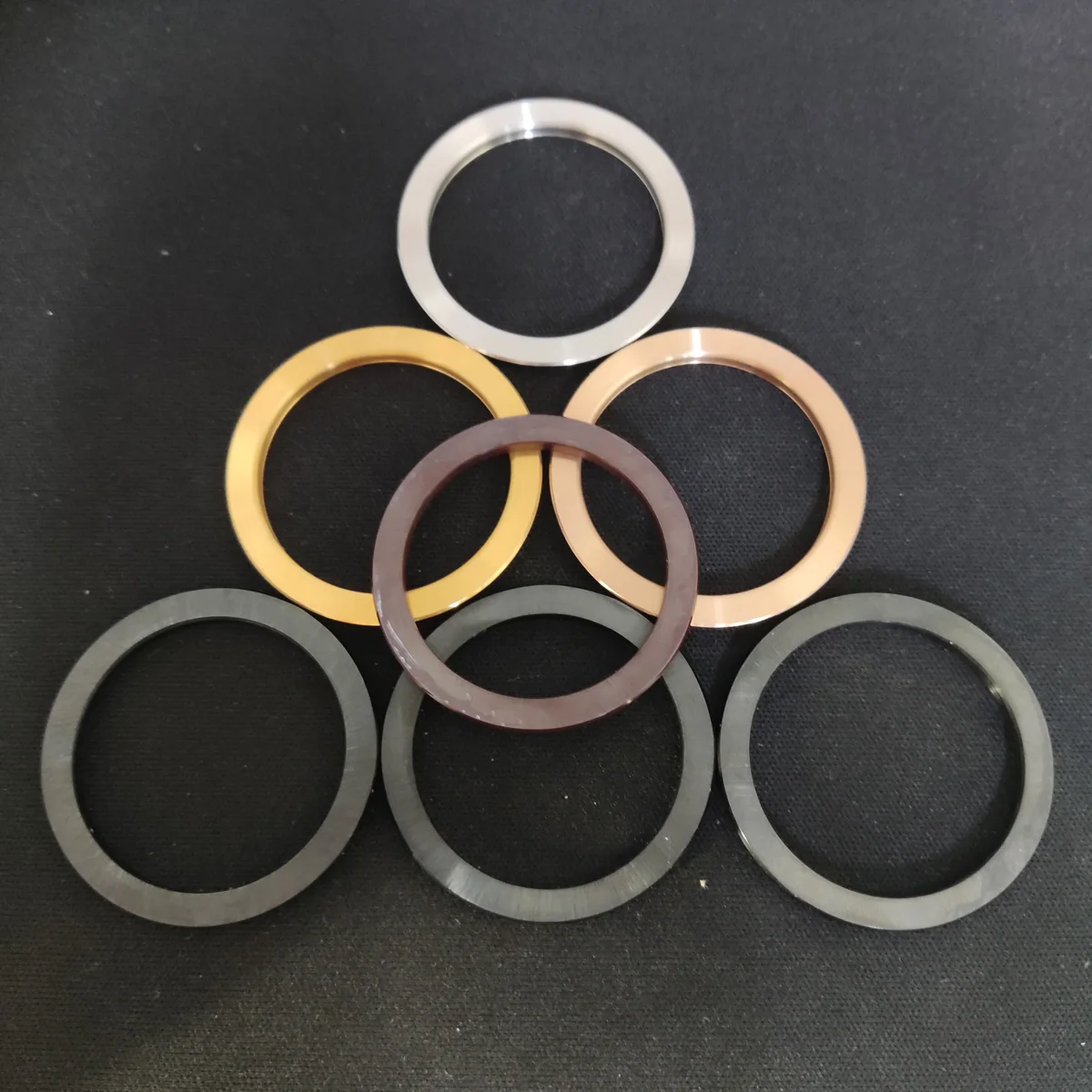 Vk63 cassa cronometro orologio al quarzo Sloped lunetta in ceramica inserto 38.5*30.5mm o 39.3 * mm * 31.5mm per parti di orologi vk63 (senza luminoso)