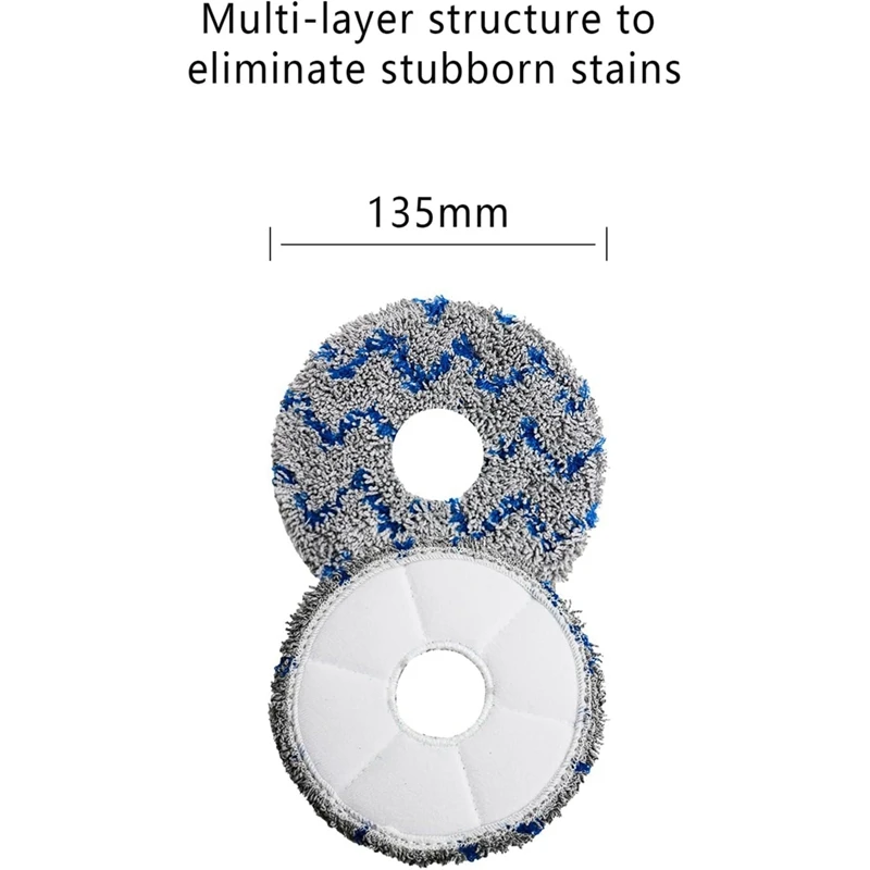 Voor Ecovacs Deebot X1 Turbo/Omni Robot Stofzuiger Hoofdborstel Hepa Filters Stofzakken Dweil Pads Vervangende Onderdelen