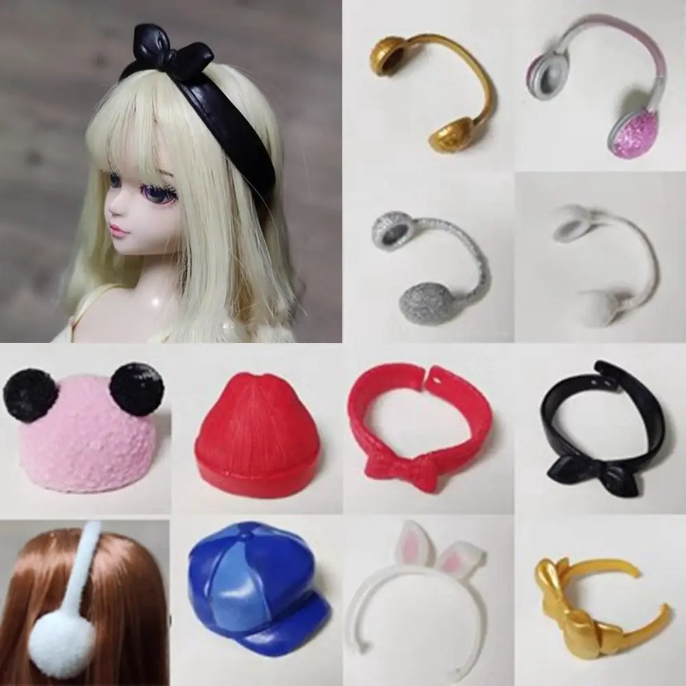 10 Styles 1/6 Doll Headband High Quality Quality Doll Accessories Bags Earphones Casual Picnic Basket 30cm Doll