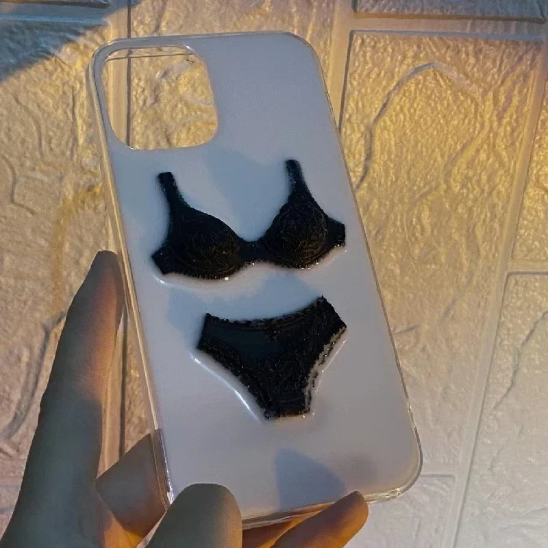 4061 Original 3D Handmade Phone Case Spoof Fun Bikini Customized Halloween Christmas Creative Gift Iphone 11 Pro Iphone X Case