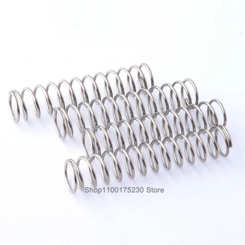 1Pcs Wire Diameter 2mm 304 Stainless Steel Compression Spring Reture Spring Y-type Coil Pressure Springs OD 12mm-30mm