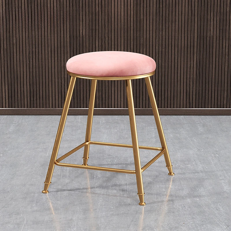 Banqueta de balcão de cozinha cadeira de jardim ao ar livre bar meados do século cadeiras de luxo design moderno bancos de metal casa barbeiro chaise