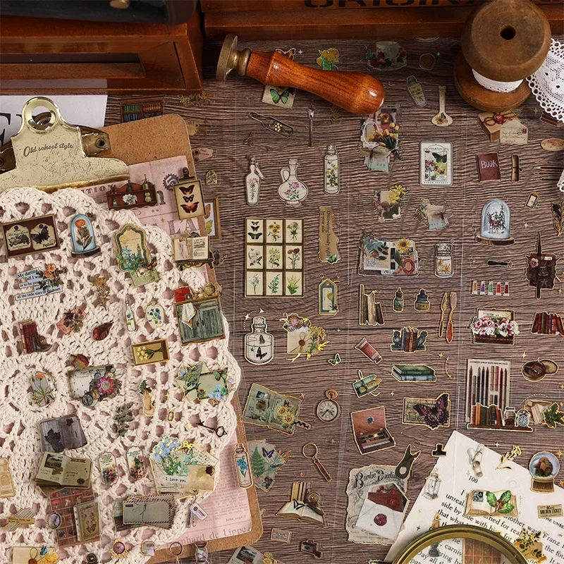 

3 шт./компл., прозрачные водонепроницаемые наклейки, ретро наклейки для домашних животных, материал для ручного счета, студенческие канцелярские наклейки, скрапбукинг