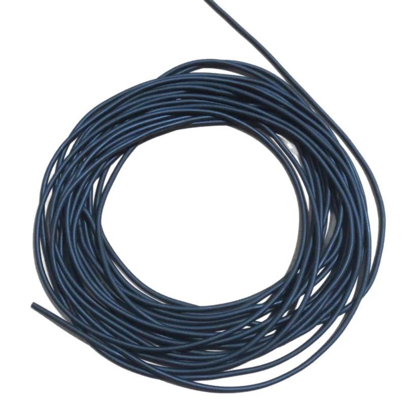 Nieuwe 20M Diameter 1.6 2.0 2.5 2.8 3.0mm Rubber Effen Elastische Rubberen Lijn voor Vissen Traditioneel Niveau Ronde Elastisch Touw voor Mannen