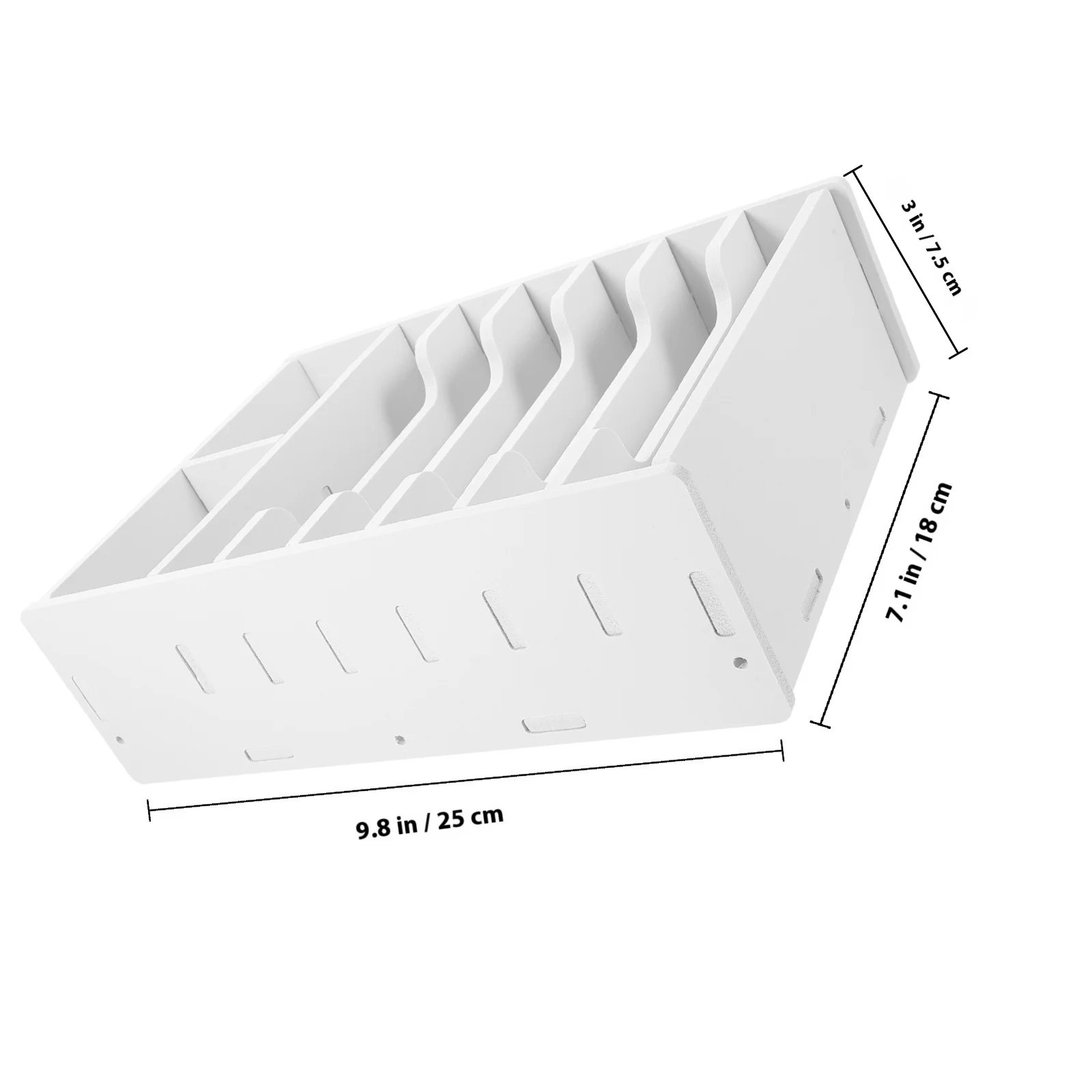 Cash Box with Multiple Compartments Desktop Ticket Storage Case for Money Organizer Change Holder Office Classroom Use