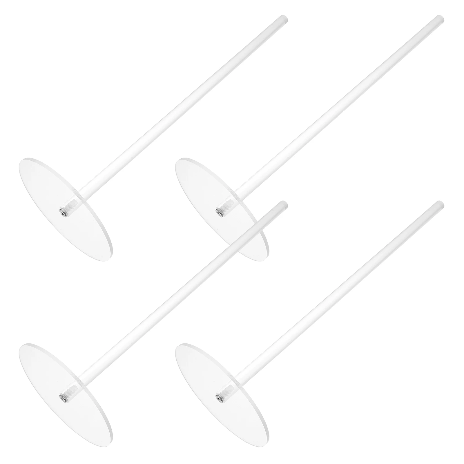 

4Pcs Acrylic Doughnut Display Stand Removable Donut Holder Tower for Wedding Birthday Baby Shower Dessert Table Decor