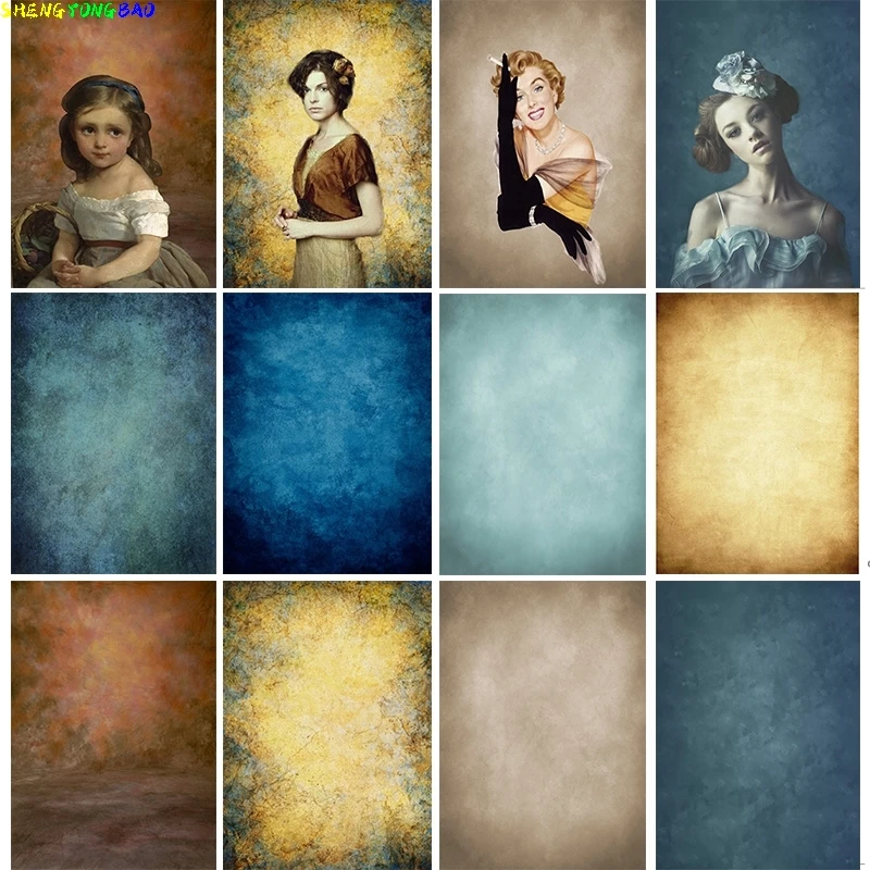 

Винтажные градиентные однотонные фоны для фотосъемки реквизит для фотографий фотография детской фотосъемки