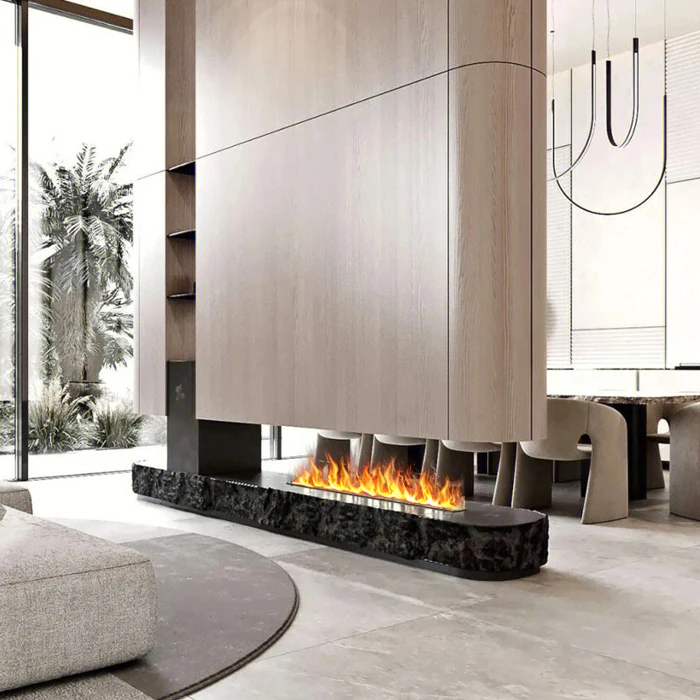 LED Chimenea Electrica Lareira Eletrica Suportes De Tv Para Lareira Decorativa Lareira 3D Chimenea De Vapor De Agua 700X180X180MM