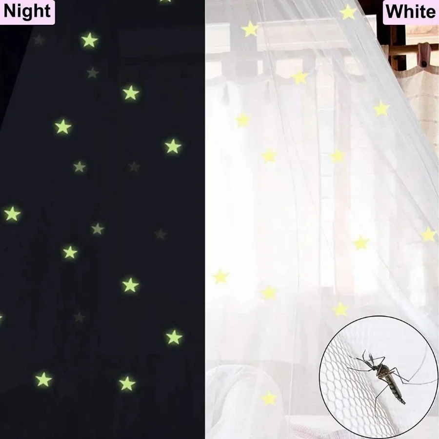 Bed Star Night Light Mosquito Nets Canopies Mosquito Net For Kids Mosquito Net Tent Bedroom Kids Bed Supplies Home Textiles