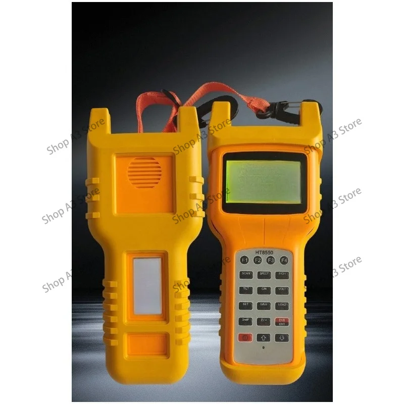 HT8550 digital-analog dual-purpose handheld economical field strength meter can measure the error bit rate