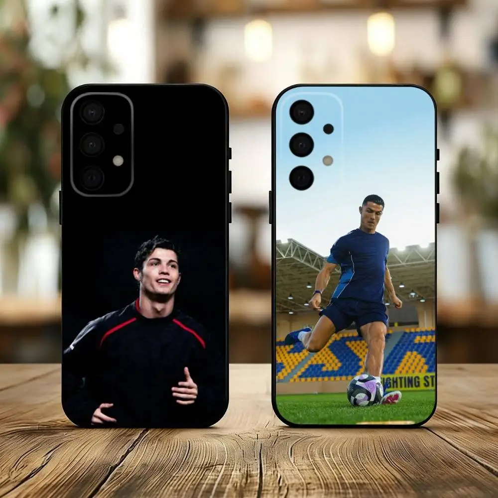 

C-Cristiano-O R-Ronaldo-O phone Case For Samsung Galaxy A73,A72,A71,A70,A53,A52,A51,Others Soft Black Shell