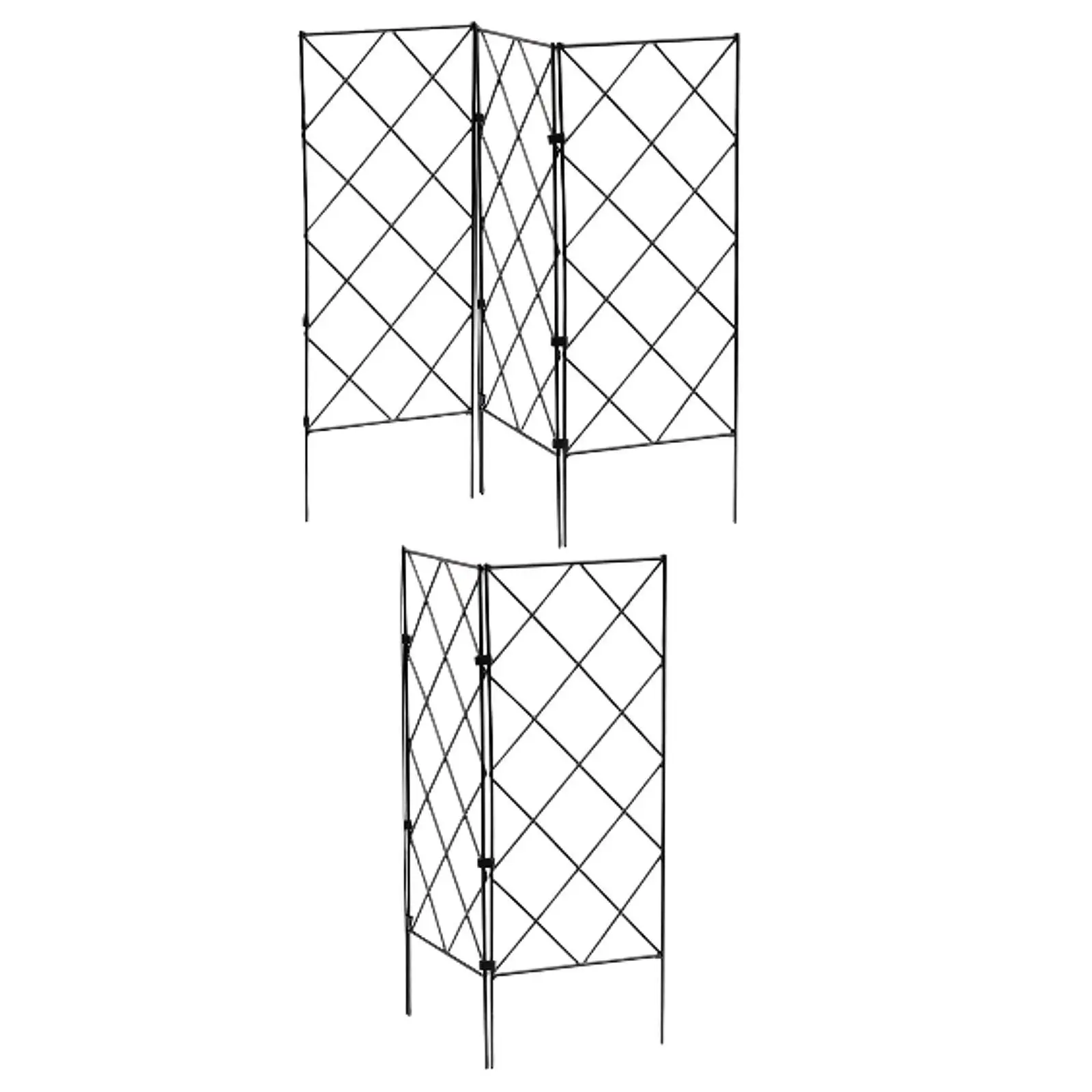 Climbing Plants Garden Trellis Vine Support Rack Practical Portable Metal