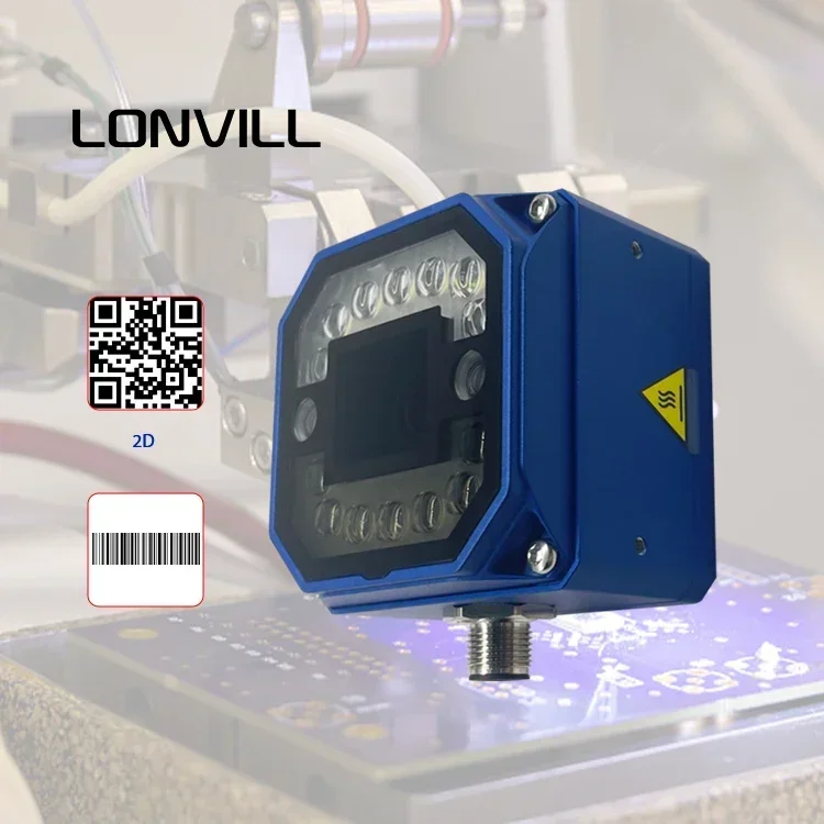 2026 OEM Conveyor Stationary 2D Scanner Ethernet Ip Autofocus Dpm Barcode Reader Industrial Fixed Barcode Scanners