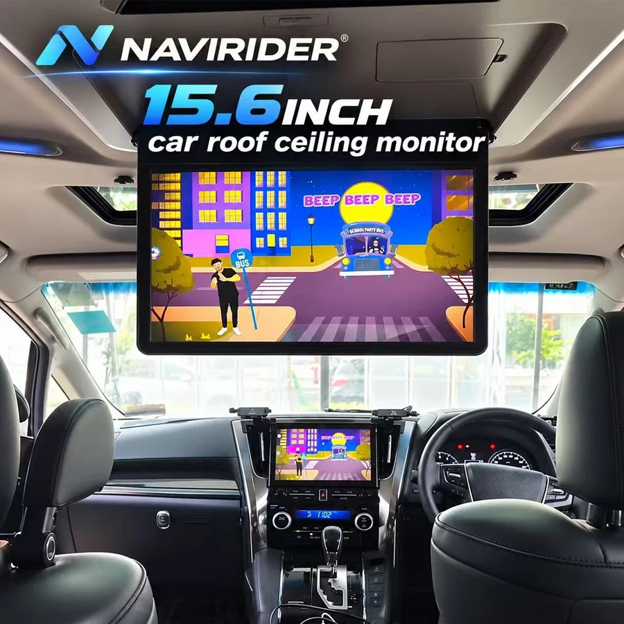 Android 16 For Toyota Alphard 30 Series AH30 Vellfire A30 Roof Ceiling Monitor Multimedia Video Inputs Touch Option HDMI 3+32GB