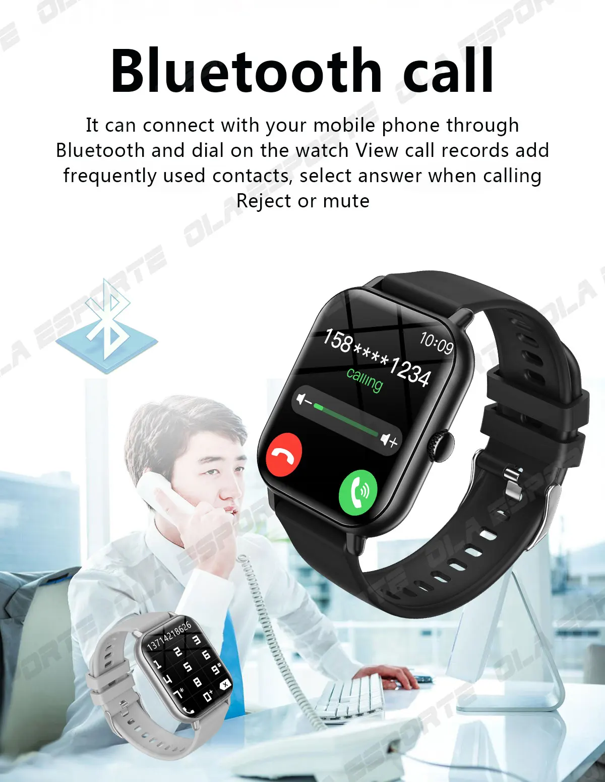 2024 nowy SmartWatch telefon z systemem Android 1.44 \