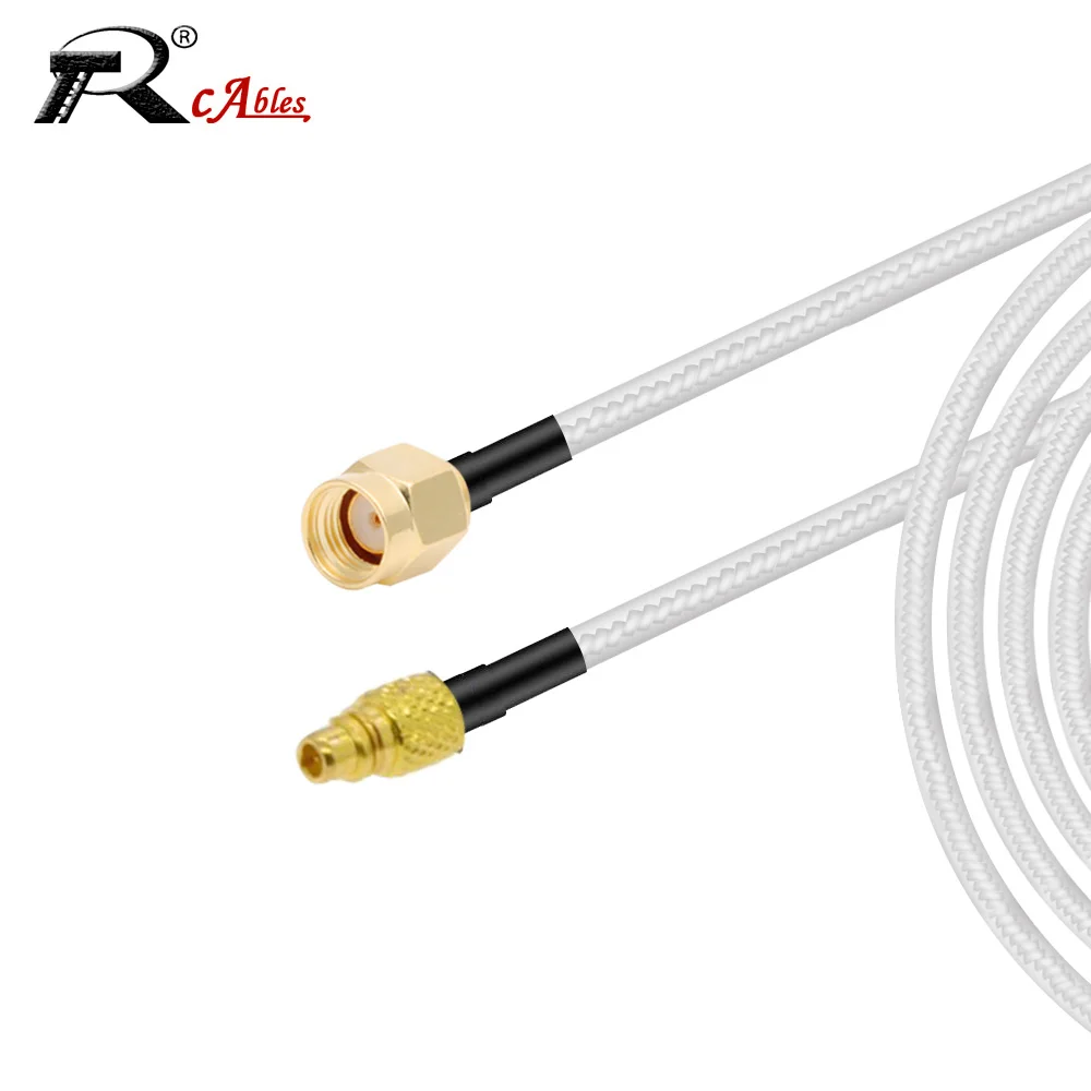 

1PCS RG316 Coaxia Cable SMA Male/Female Bulkhead to MMCX Male Right Angle Jumper Pigtail Cable 4inch~20M