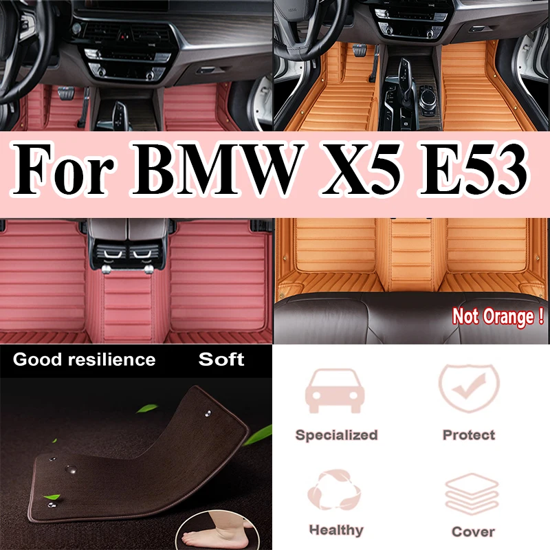 

Роскошные автомобильные коврики в багажник для BMW X5 E53 2004 2005-2007, пользовательские автомобильные подушечки для ног, автомобильный ковер, аксессуары для интерьера