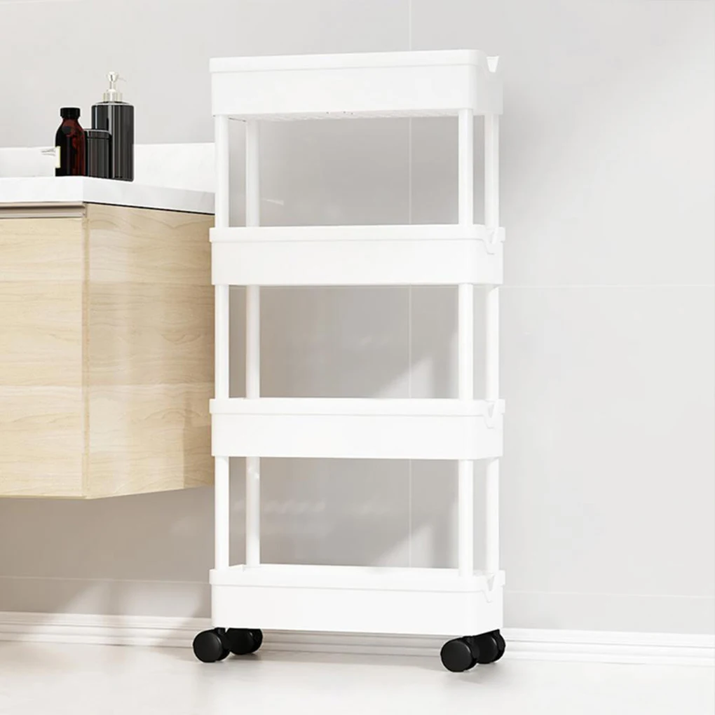 Multifunctional Storage Solution For Bedroom And Living Room 360 ° Rotatable Universal Wheel Kitchen 15cm 4 layers