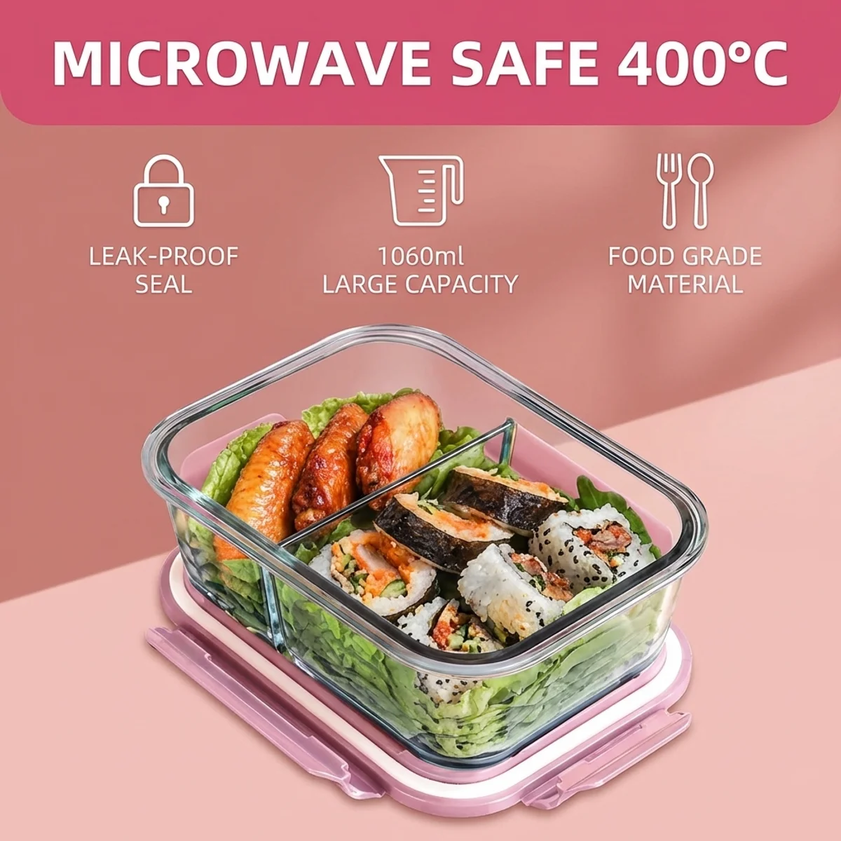Hochwertige Borosilikatglas-Lu – Meal Prep Gym Bewertung und Preis