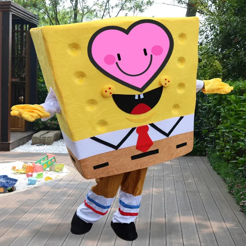 Cosplay Cartoon character Yellow man Mascot Costume Advertising Costume Fancy Dress Party Animal carnival performance props