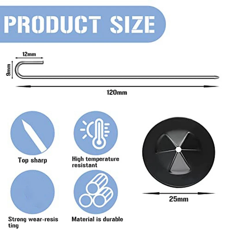 100 упаковок солнечных панелей, детали крепления из нержавеющей стали для забора, фоторулонный комплект для солнечной панели