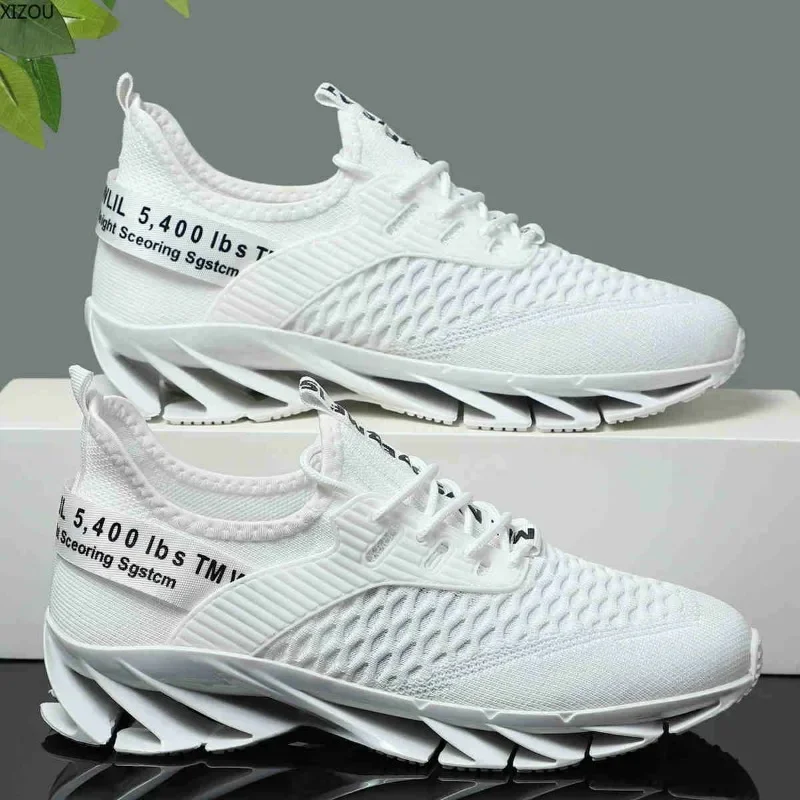 Men's Sports Shoes Sneakers for Men Low Top Lightweight Breathable Trainers Shoe Trendy All-match Anti-slip Man Sneaker Hot Sale