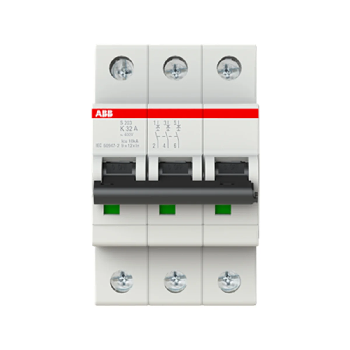

Miniature Circuit Breaker S203-K32 2CDS253001R0537 10115635 3P | 32A | K | 10kA