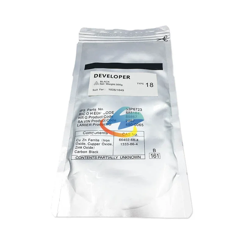 1PCS Type 18 Developer Powder Compatible for Ricoh AF1035 AF1045 MP1045 MP1035 AF 1035 1045 High Quality Type18 Black/500g