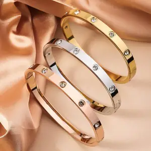 Simple Rakol 316L Nail Light Luxury Titanium Steel Jewelry High Quality Bracelet Multi-Functional Non-Fading Hand Jeweler 10 Main Sales Free Shipping - №6