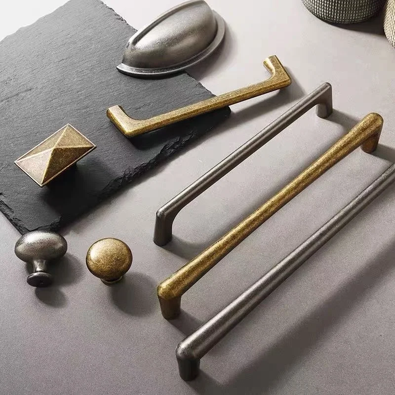 Antique Long Cabinet Cupboard Handles Retro Kitchen Cabinet Storage Handles Cupboard Wardrobe Drawer Pulls Handles For Furniture